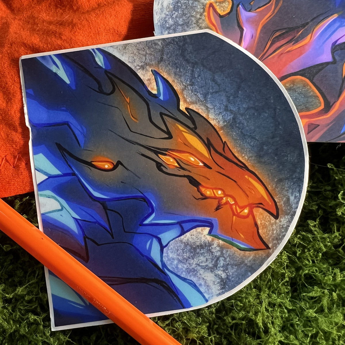 Voruna Warframe Wolf Vinyl Sticker: Water Resistant 4inch | 10cm