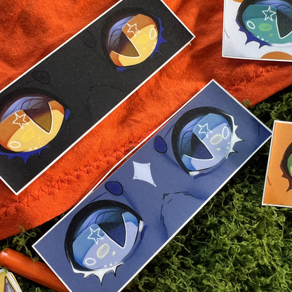 Warrior Cats Eyes Vinyl Sticker: Water Resistant 4inch | 10cm