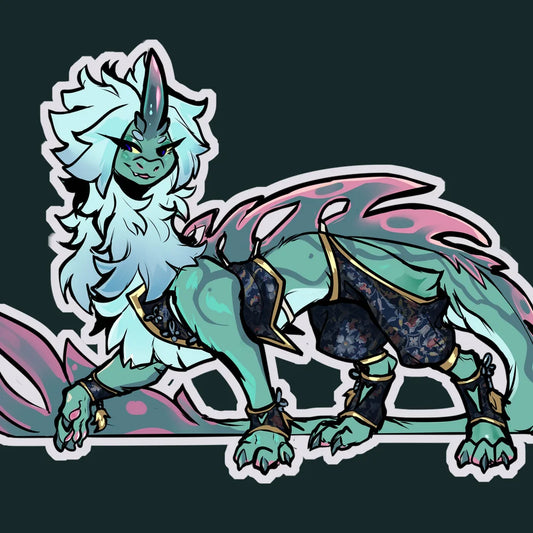 Miharu sticker glossy 4in || 10cm