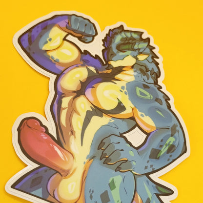 Rathalos boy sticker matte  4in || 10cm