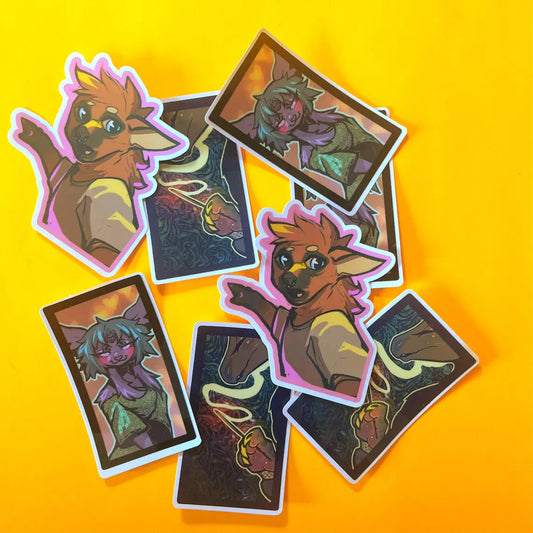 Ignite glossy sticker 3in|7cm