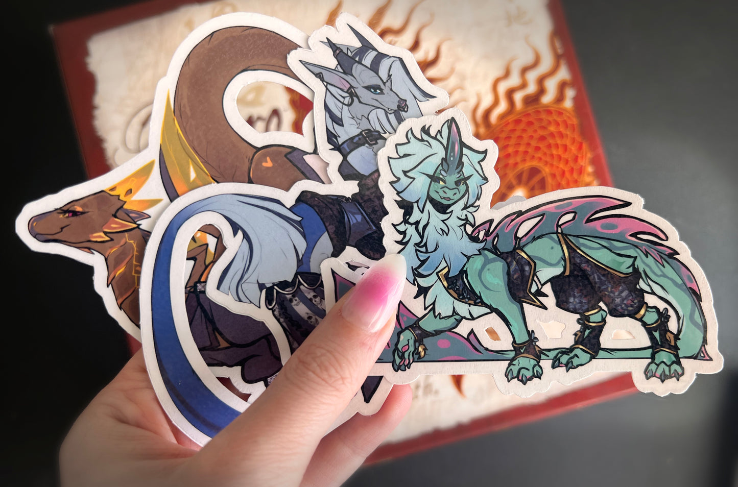 Tangled sticker glossy 4in || 10cm