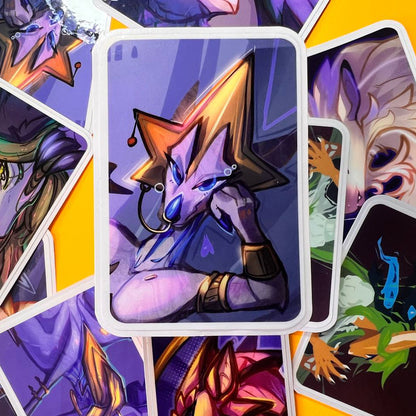 Binara glossy stickers 3in || 7.5cm