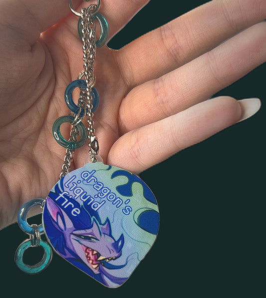 Binara squishy pudding keychain